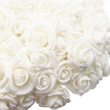 Carica l&#39;immagine nel visualizzatore di Gallery, Bouquet di  rose luminose bianche
