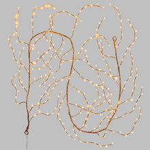 Carica l&#39;immagine nel visualizzatore di Gallery, Ramo luminoso color rame 3 m, led bianco extra caldo
