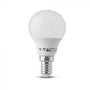 V-TAC LAMPADINA LED E14 7W MINIGLOBO P45 CHIP SAMSUNG