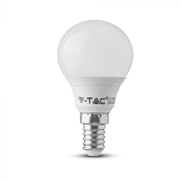 V-TAC LAMPADINA LED E14 7W MINIGLOBO P45 CHIP SAMSUNG