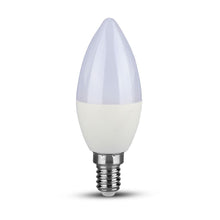 Carica l&#39;immagine nel visualizzatore di Gallery, V-TAC CONFEZIONE 3 LAMPADINE LED E14 5,5W CANDELA
