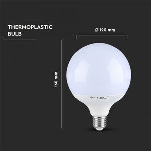 V-TAC LAMPADINA LED E27 13W GLOBO G120 DIMMERABILE