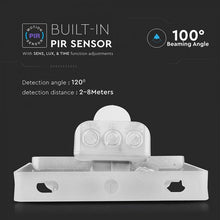 Carica l&#39;immagine nel visualizzatore di Gallery, V-TAC FARETTO LED 10W ULTRA SOTTILE SLIM CHIP SAMSUNG CON SENSORE COLORE BIANCO
