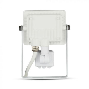 V-TAC FARETTO LED 10W ULTRA SOTTILE SLIM CHIP SAMSUNG CON SENSORE COLORE BIANCO