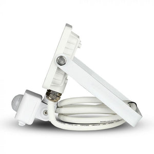 V-TAC FARETTO LED 10W ULTRA SOTTILE SLIM CHIP SAMSUNG CON SENSORE COLORE BIANCO