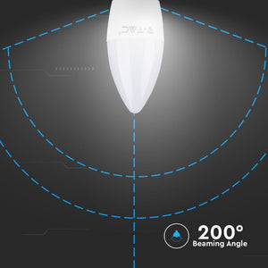 V-TAC LAMPADINA LED E27 5,5W CANDELA