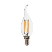 Carica l&#39;immagine nel visualizzatore di Gallery, V-TAC  LAMPADINA LED E14 4W CANDELA FIAMMA FILAMENTO DIMMERABILE
