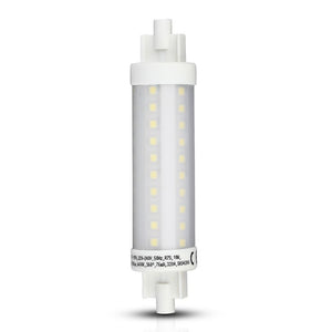 V-TAC  LAMPADINA LED R7S L119 10W BULB TUBOLARE