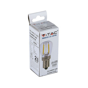 V-TAC LAMPADINA LED E14 2W BULB ST26 FILAMENTO