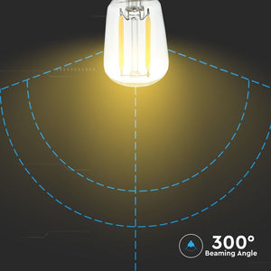 V-TAC LAMPADINA LED E14 2W BULB ST26 FILAMENTO