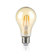 Carica l&#39;immagine nel visualizzatore di Gallery, V-TAC LAMPADINA LED E27 8W BULB A67 FILAMENTO AMBRATA
