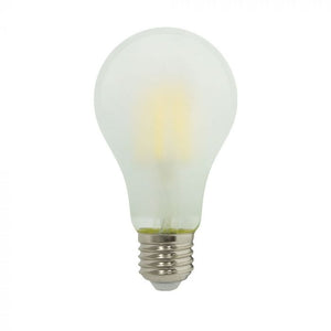 V-TAC LAMPADINA LED E27 6W BULB A60 FROST CROSS FILAMENT