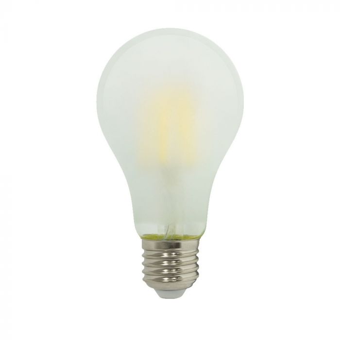 V-TAC LAMPADINA LED E27 6W BULB A60 FROST CROSS FILAMENT