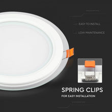 Carica l&#39;immagine nel visualizzatore di Gallery, V-TAC PANNELLO LED ROTONDO 12W SMD2835 DA INCASSO

