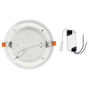V-TAC PANNELLO LED ROTONDO 12W SMD2835 DA INCASSO