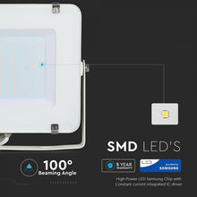 Carica l&#39;immagine nel visualizzatore di Gallery, V-TAC FARO LED SMD 150W ULTRASOTTILE CHIP SAMSUNG DA ESTERNO
