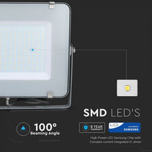 Carica l&#39;immagine nel visualizzatore di Gallery, V-TAC FARO LED SMD 200W ULTRASOTTILE CHIP SAMSUNG DA ESTERNO
