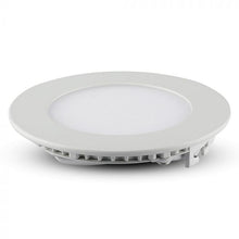 Carica l&#39;immagine nel visualizzatore di Gallery, V-TAC PANNELLO LED ROTONDO 24W SMD CROMATO DA INCASSO CON DRIVER

