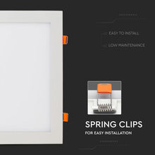 Carica l&#39;immagine nel visualizzatore di Gallery, V-TAC PANNELLO LED ROTONDO 24W SMD CROMATO DA INCASSO CON DRIVER
