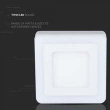 Carica l&#39;immagine nel visualizzatore di Gallery, V-TAC  PANNELLO LED QUADRATO SIDE LIGHT 15W SMD
