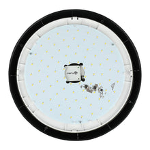 Cargar imagen en el visor de la galería, V-TAC PLAFONIERA LED 12W CON SENSORE DI MOVIMENTO A MICROONDE COLORE NERO IP66
