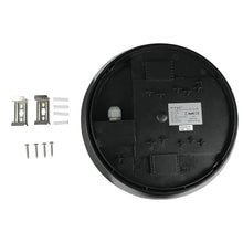 Carica l&#39;immagine nel visualizzatore di Gallery, V-TAC PLAFONIERA LED 12W CON SENSORE DI MOVIMENTO A MICROONDE COLORE NERO IP66
