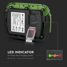 Cargar imagen en el visor de la galería, V-TAC FARO LED SMD 10W RICARICABILE A BATTERIA CON CHIP SAMSUNG
