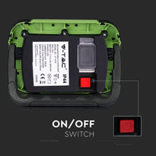 Cargar imagen en el visor de la galería, V-TAC FARO LED SMD 10W RICARICABILE A BATTERIA CON CHIP SAMSUNG
