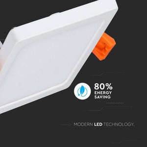 V-TAC  PANNELLO LED QUADRATO 29W SMD DA INCASSO CON DRIVER