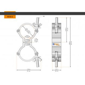 Global Truss 5032-2B Swivel Coupler