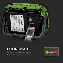 Carica l&#39;immagine nel visualizzatore di Gallery, V-TAC FARO LED SMD 20W MULTIFUNZIONE RICARICABILE A BATTERIA CON CHIP SAMSUNG
