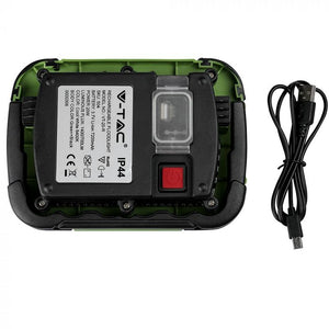 V-TAC FARO LED SMD 20W MULTIFUNZIONE RICARICABILE A BATTERIA CON CHIP SAMSUNG