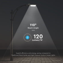 Cargar imagen en el visor de la galería, V-TAC LAMPADA STRADALE LED 100W LAMPIONE SMD CHIP SAMSUNG
