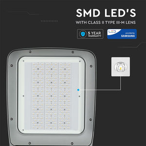 V-TAC LAMPADA STRADALE LED 160W LAMPIONE SMD CHIP SAMSUNG FASCIO LUMINOSO TYPE 3M
