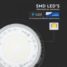 Carica l&#39;immagine nel visualizzatore di Gallery, V-TAC  LAMPADA INDUSTRIALE LED UFO SHAPE 150W SMD 90° DIMMERABILE  CHIP SAMSUNG
