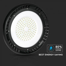 Carica l&#39;immagine nel visualizzatore di Gallery, V-TAC LAMPADA INDUSTRIALE LED UFO SHAPE 100W SMD 120° DIMMERABILE HIGH BAY CHIP SAMSUNG
