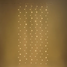 Carica l&#39;immagine nel visualizzatore di Gallery, TENDA LED, 1 fino a 12 mt. x h. 2 metri, led  BIANCO CALDO, BIANCO FREDDO E TRADITIONAL
