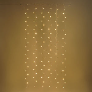 TENDA LED, 1 fino a 12 mt. x h. 2 metri, led  BIANCO CALDO, BIANCO FREDDO E TRADITIONAL