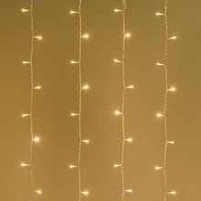 Carica l&#39;immagine nel visualizzatore di Gallery, TENDA LED, 1 fino a 12 mt. x h. 2 metri, led  BIANCO CALDO, BIANCO FREDDO E TRADITIONAL
