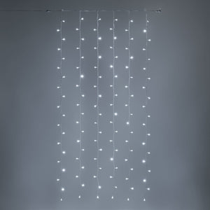 TENDA LED, 1 fino a 12 mt. x h. 2 metri, led  BIANCO CALDO, BIANCO FREDDO E TRADITIONAL