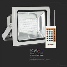 Carica l&#39;immagine nel visualizzatore di Gallery, V-TAC RGB MULTICOLORE FARETTO LED 30W DA ESTERNO CON TELECOMANDO
