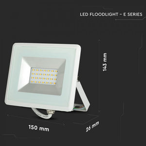 V-TAC E-SERIES FARO LED SMD 20W ULTRA SOTTILE DA ESTERNO