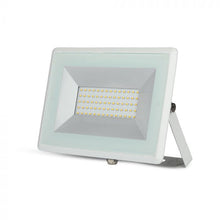 Carica l&#39;immagine nel visualizzatore di Gallery, V-TAC E-SERIES FARO LED SMD 50W ULTRA SOTTILE DA ESTERNO COLORE BIANCO
