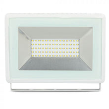 Carica l&#39;immagine nel visualizzatore di Gallery, V-TAC E-SERIES FARO LED SMD 50W ULTRA SOTTILE DA ESTERNO COLORE BIANCO
