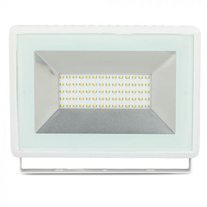 V-TAC E-SERIES FARO LED SMD 50W ULTRA SOTTILE DA ESTERNO COLORE BIANCO
