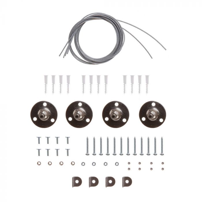 V-TAC KIT PER MONTAGGIO A SOSPENSIONE DI PANNELLI LED