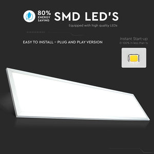 V-TAC 6 PANNELLI LED 120X30 45W SMD CON DRIVER