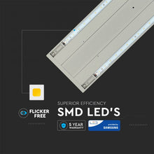 Carica l&#39;immagine nel visualizzatore di Gallery, V-TAC LAMPADA LED A SOSPENSIONE LINEAR LIGHT 60W CHIP SAMSUNG  DIMMERABILE
