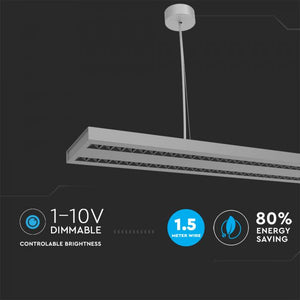 V-TAC LAMPADA LED A SOSPENSIONE LINEAR LIGHT 60W CHIP SAMSUNG  DIMMERABILE