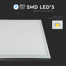 Carica l&#39;immagine nel visualizzatore di Gallery, V-TAC 6 PANNELLI LED 62X62 36W SMD CON DRIVER
